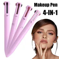 Multi-effect 4 In 1 Eyeliner Eyebrow Pencil Contour Pen Long Lasting Waterproof